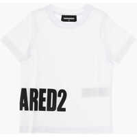 Tricouri Solid Color T-Shirt With Printed Logo Baieti
