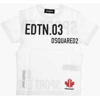 Tricouri Edtn.03 Printed Cotton Relax Crew-Neck T-Shirt Baieti