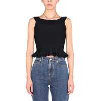 Bluze Knit Ruffles Top Femei