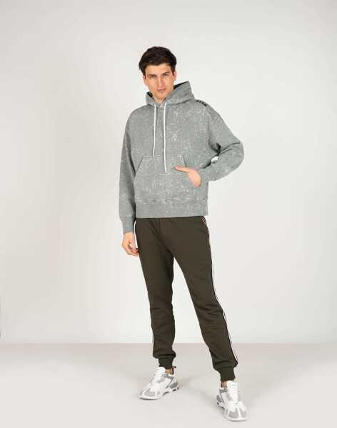 Hanorace MSGM Tie-Dye 3040MM92 Szary Barbati (BM 8887914) 2