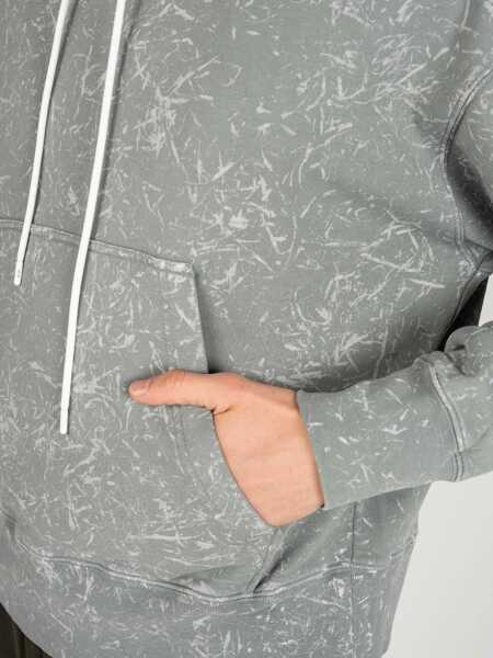 Hanorace MSGM Tie-Dye 3040MM92 Szary Barbati (BM 8887914) 7