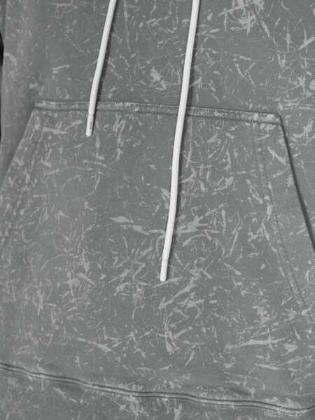 Hanorace MSGM Tie-Dye 3040MM92 Szary Barbati (BM 8887914) 10