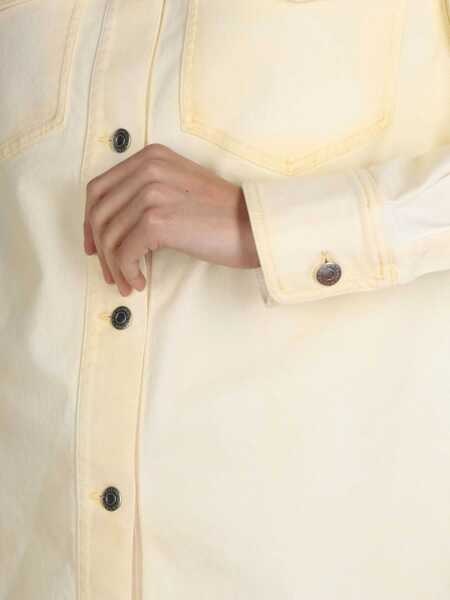 Geci de blugi Stella McCartney Denim Shirt Jacket YELLOW Femei (BM 8888328) 4