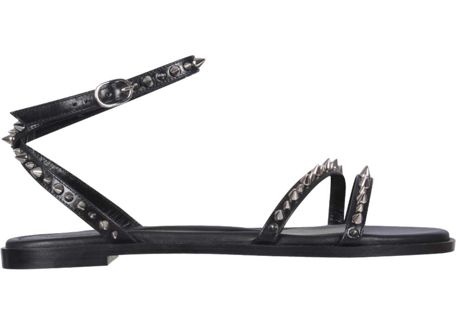 Alexander McQueen Studded Sandals BLACK