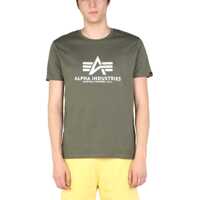 Tricouri Alpha Industries Logo Print T-Shirt