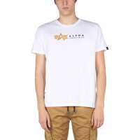Tricouri Alpha Industries Logo Print T-Shirt