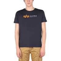 Tricouri Alpha Industries Logo Print T-Shirt