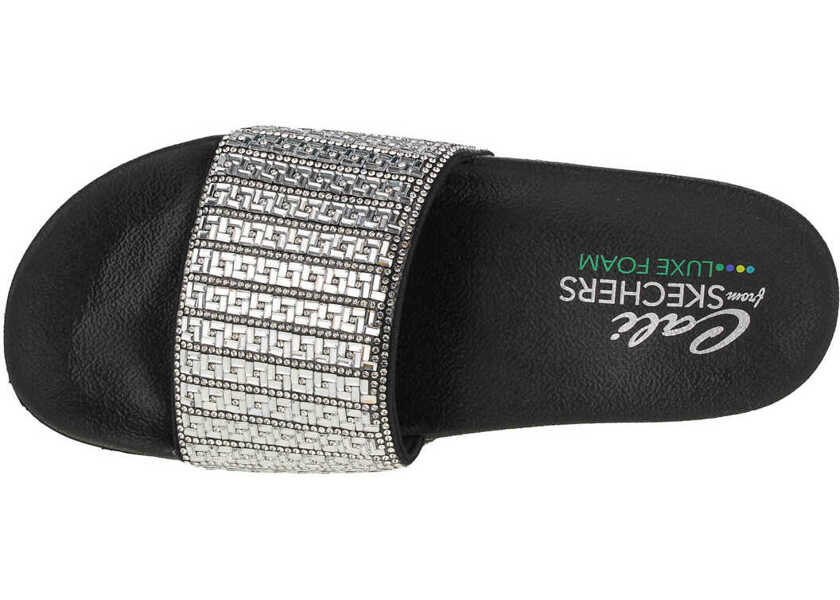 Papuci SKECHERS Pop Ups-New Spark Silver Femei (BM 8890851) 3