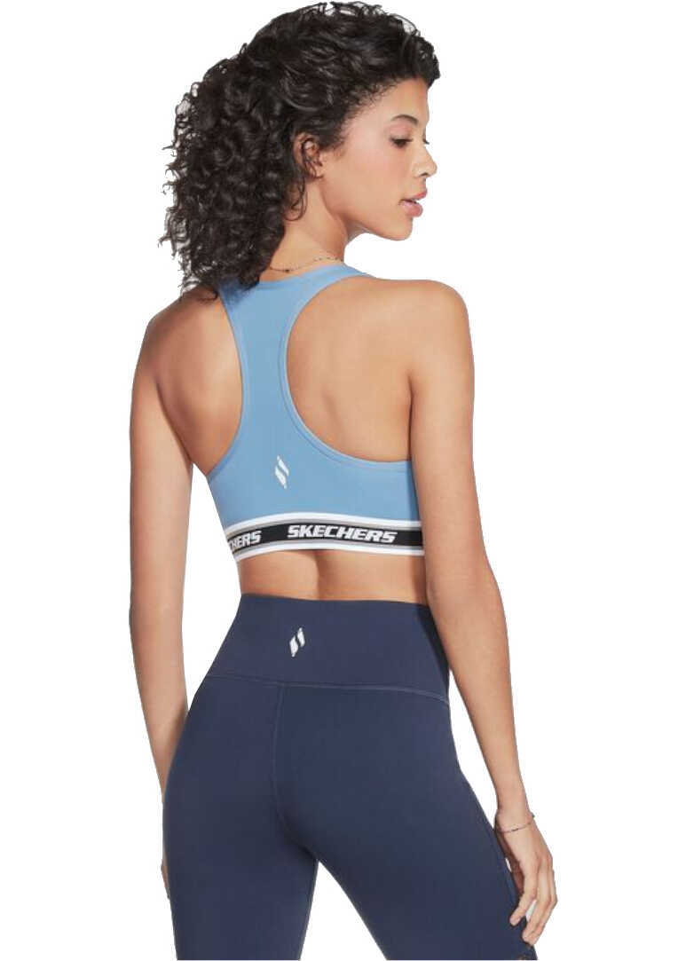 Sutiene SKECHERS Go Walk Jacquard Bra Blue Femei (BM 8891202) 2