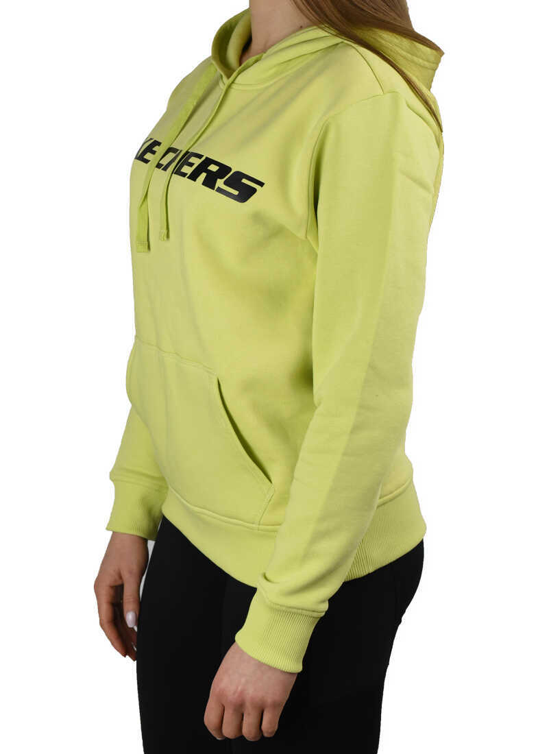Hanorace SKECHERS Heritage Hoodie Green Femei (BM 8891211) 2