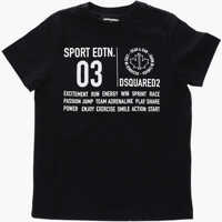 Tricouri Crew-Neck Relax T-Shirt With Print On The Front Baieti