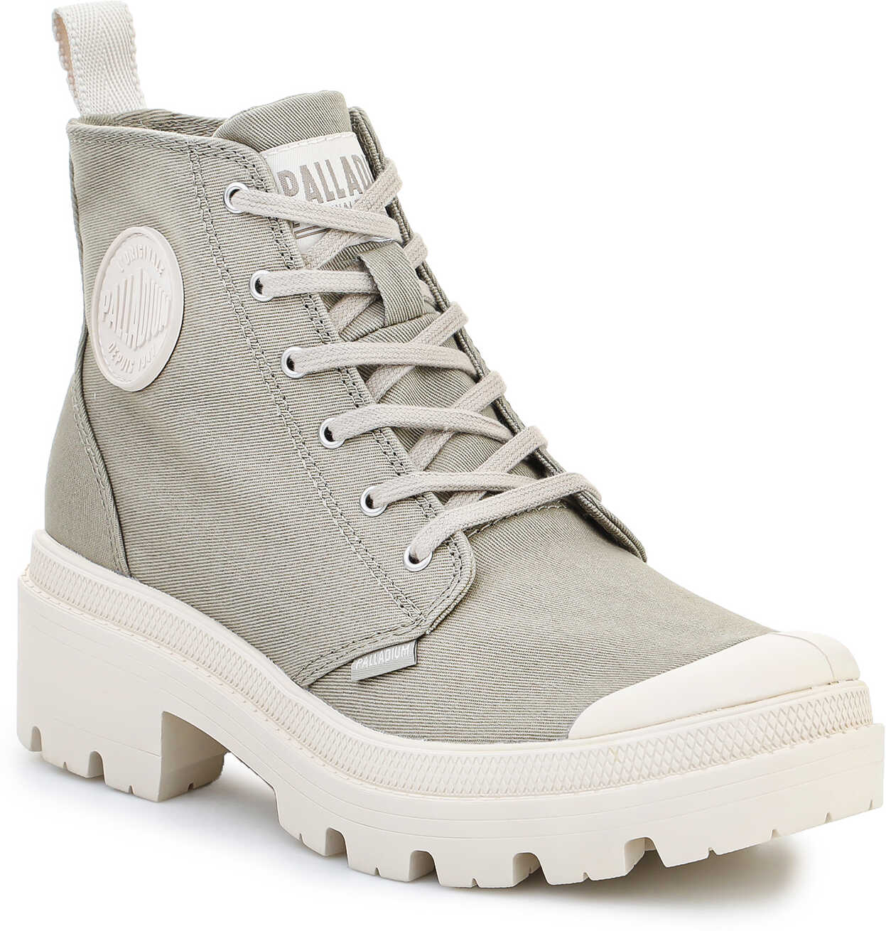 Palladium Pallladium Pallabase Twill Dune 96907 - 297 - M Olive