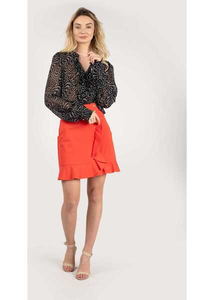 Fuste casual Pinko Chiacchierone 1G15VE Czerwony Femei (BM 8895588) 2