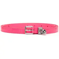 Curele Double Belt With Skull And Pavè Femei