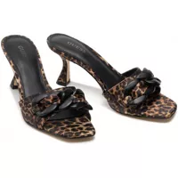 Saboti Dama - Saboti GUESS Dillie 2 FL6D2LFAP03LEOPA Black Femei (BM 8896611) - B-mall.ro