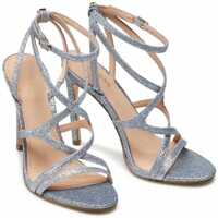 Sandale cu toc GUESS Dama - Sandale cu toc GUESS Fennela 2 FL6FN2LEL03BLUE Blue Femei (BM 8896629) - B-mall.ro