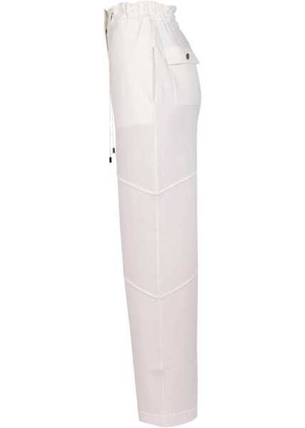 Pantaloni casual Tom Ford Elastic Jogging Pants WHITE Femei (BM 8897465) 4