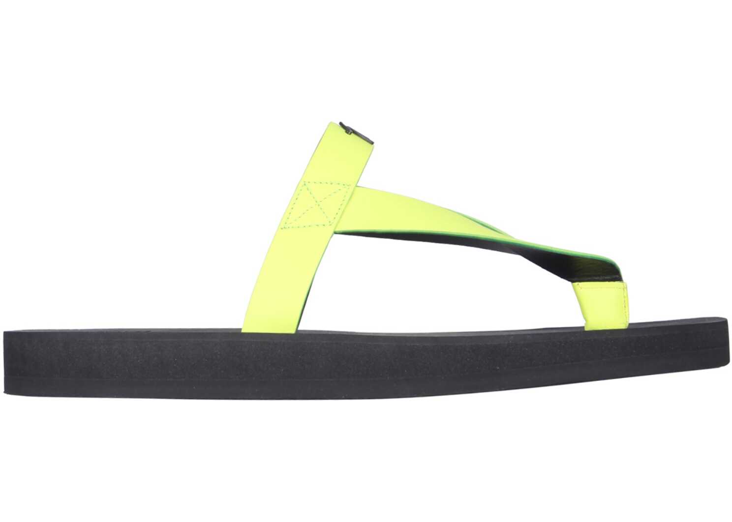 Giuseppe Zanotti Hydra Slide Sandals YELLOW b-mall.ro