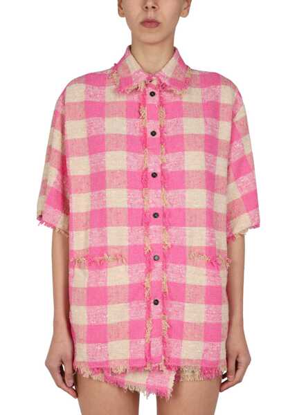 Sacouri office MSGM Check Pattern Jacket PINK Femei (BM 8899511) 1