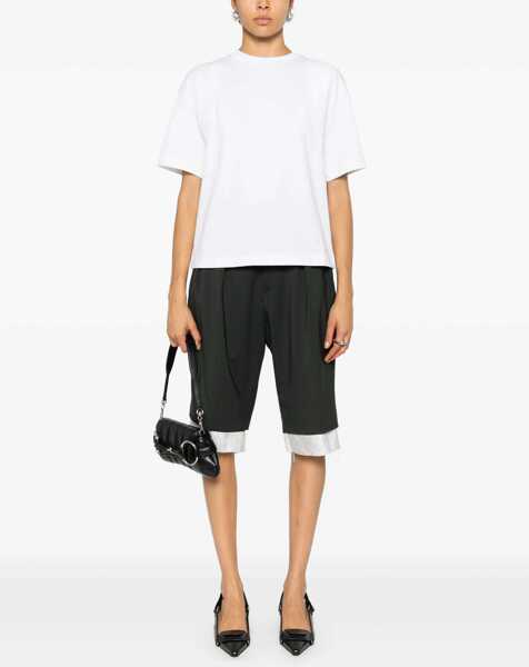 Tricouri Alexander McQueen Crewneck T-Shirt WHITE Femei (BM 8900411) 2