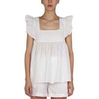 Bluze Floral Brocade Top Femei