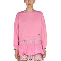 Bluze de trening Sweatshirt With Ruffle Detail Femei