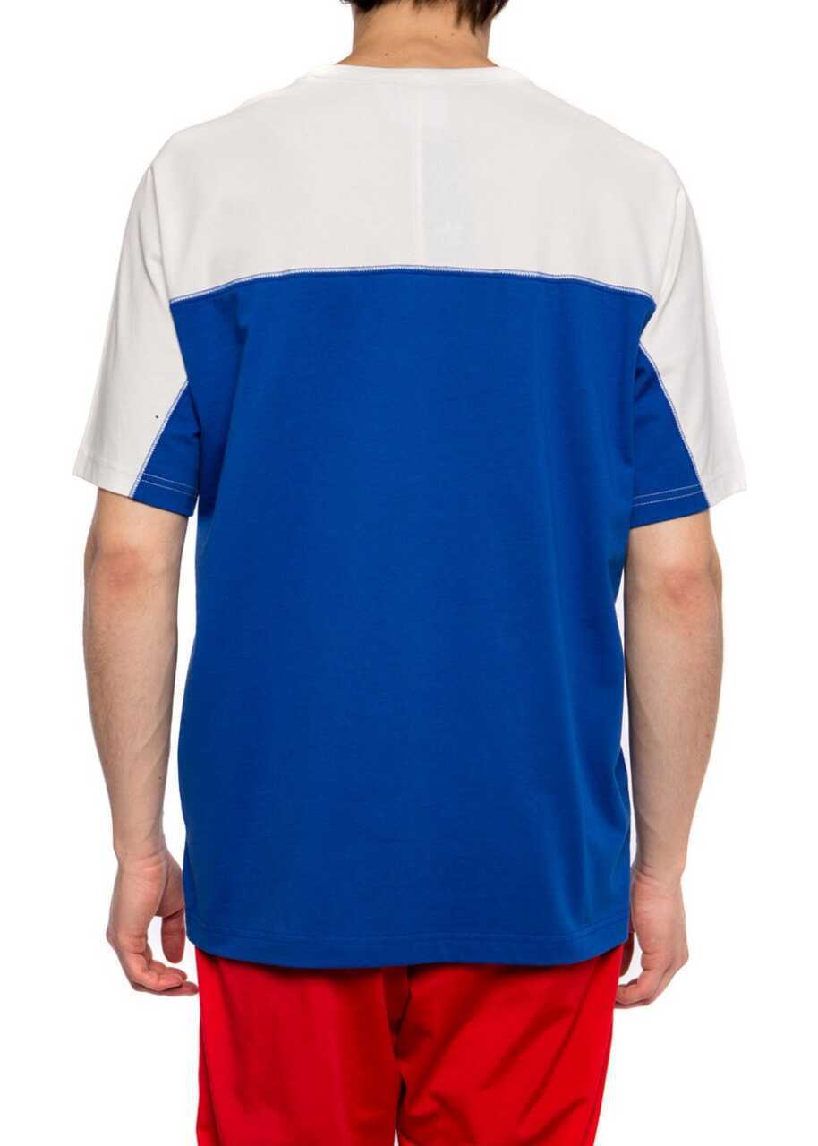 Tricouri adidas Vocal J Tee T Shirts White/Blue Barbati (BM 8902253) 3