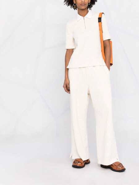 Pantaloni casual AMBUSH Monogram Pants WHITE Femei (BM 8902826) 2