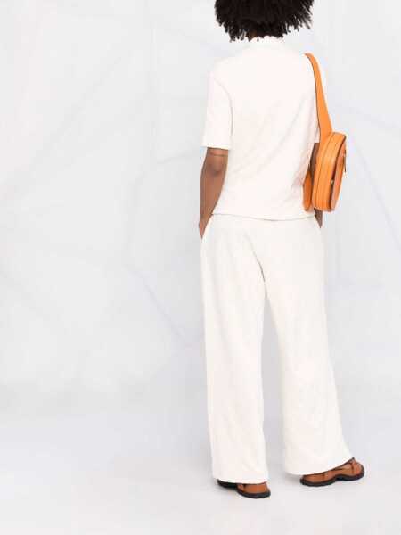 Pantaloni casual AMBUSH Monogram Pants WHITE Femei (BM 8902826) 4
