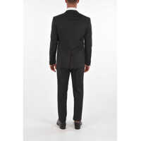 Costume CORNELIANI pentru Barbati - Costume CORNELIANI Virgin Wool Peak Lapel 3 Piece Waistcoat Cerim.academy Suit Gray Barbati (BM 8904446) - B-mall.ro