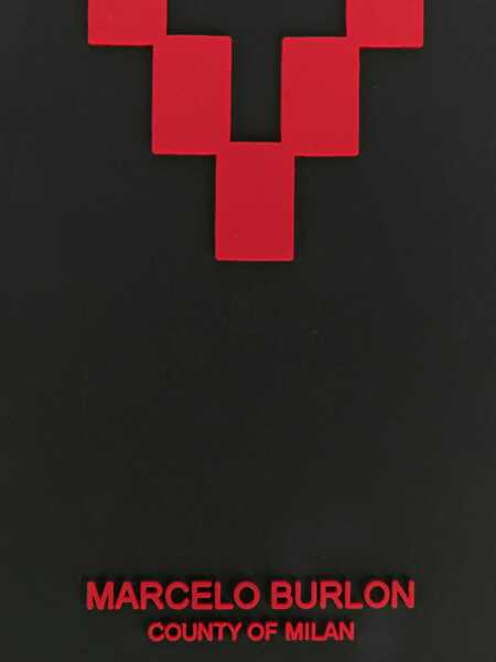 Huse mobil & tablete Marcelo Burlon Embossed Printed Cross 3D Xs Iphone Case Black Barbati (BM 8904899) 3