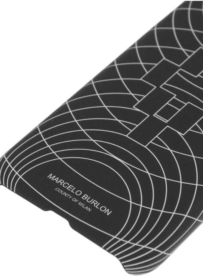 Huse mobil & tablete Marcelo Burlon Embossed Printed Rsd Transporte Excep Xs Iphone Case Black Barbati (BM 8904905) 2