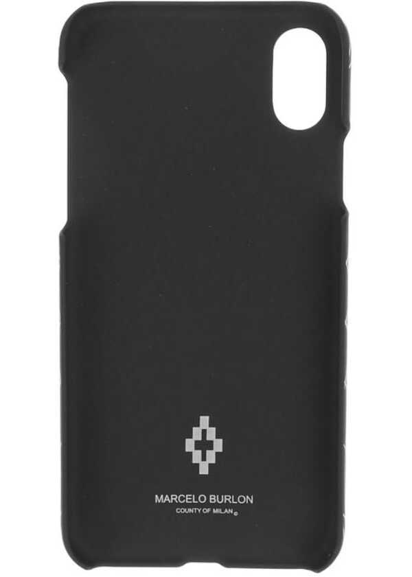 Huse mobil & tablete Marcelo Burlon Embossed Printed Rsd Transporte Excep Xs Iphone Case Black Barbati (BM 8904905) 3