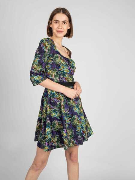 Rochii casual Patrizia Pepe DJ0799/A52A Zielony Femei (BM 8909858) 3