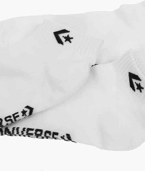 Sosete Converse Logo Embroidered 3 Socks Set White Fete (BM 8912003) 2
