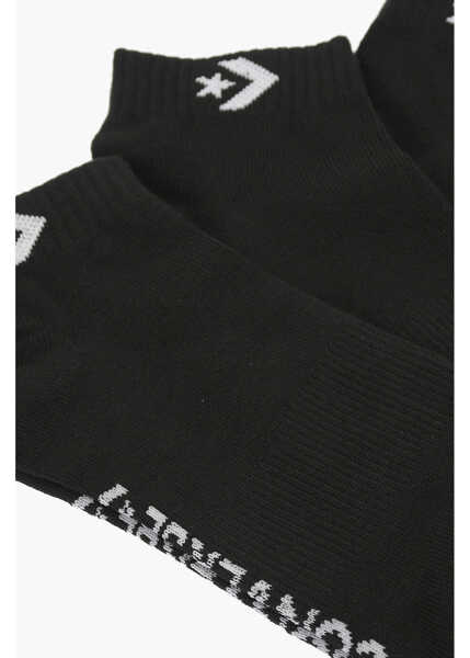 Sosete Converse Logo Embroidered 3 Socks Set Black Fete (BM 8912006) 2