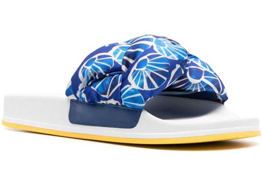 Papuci La DoubleJ Braid Slide Sandals BLUE Femei (BM 8912096) 2