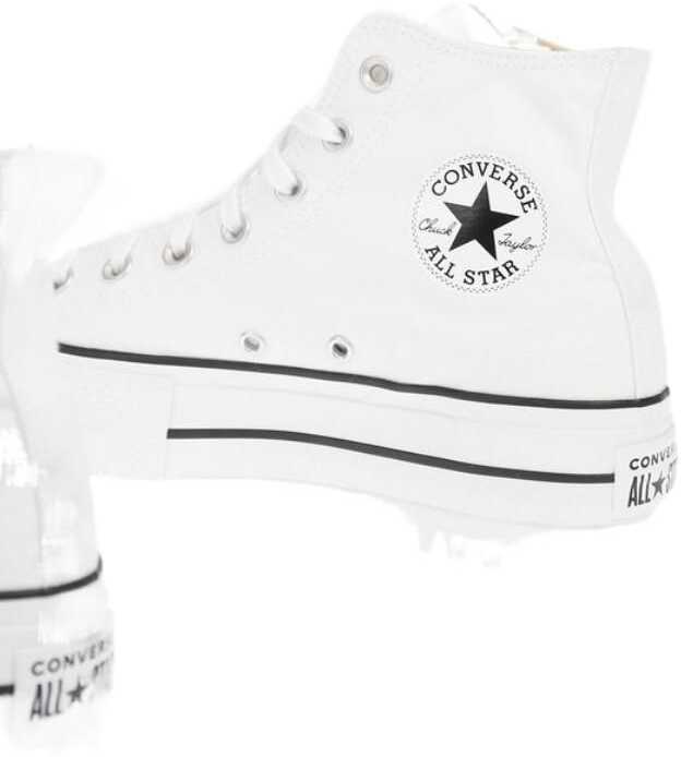 Sneakers Converse All Star Chuck Taylor 4Cm Fabric Sneakers With Platform White Femei (BM 8912303) 2