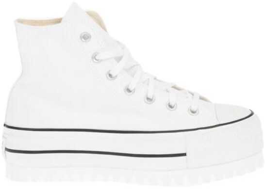Sneakers Converse All Star Chuck Taylor 4Cm Fabric Sneakers With Platform White Femei (BM 8912303) 3