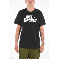 Tricouri Maxi Printed Logo Crew-Neck T-Shirt Barbati