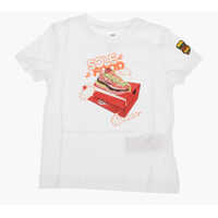Tricouri Crew-Neck Sole Food T-Shirt With Print On The Front Baieti