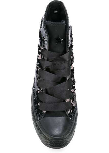 Sneakers Converse All Star Chuck Taylor Canvas High Top Sneakers Black Barbati (BM 8912375) 4