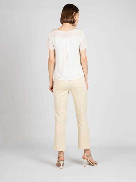 Tricouri Patrizia Pepe Silk Top 8J0853/A5H9A Biay Femei (BM 8914340) 4