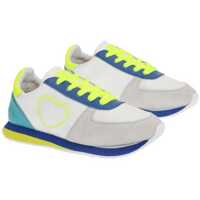 Sneakers Love Suede Details Walk25 Low-Top Sneakers With Fluo Laces Femei