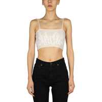 Bluze Pailsey Pattern Crop Top Femei