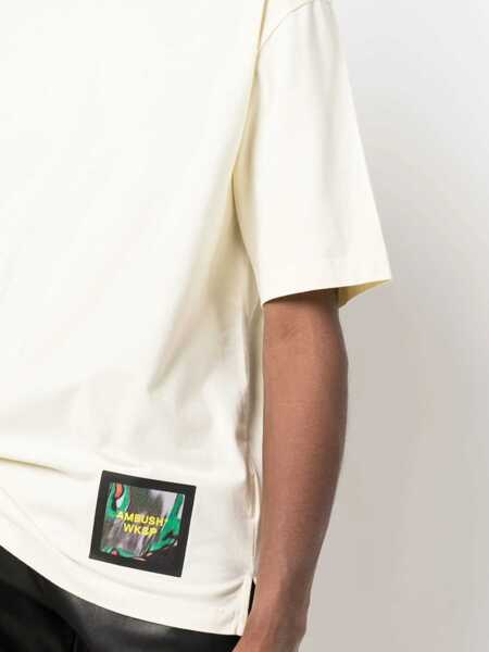 Tricouri AMBUSH Logo Patch T-Shirt WHITE Barbati (BM 8915486) 5