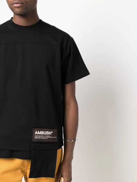 Tricouri AMBUSH Pocket T-Shirt BLACK Barbati (BM 8915537) 5