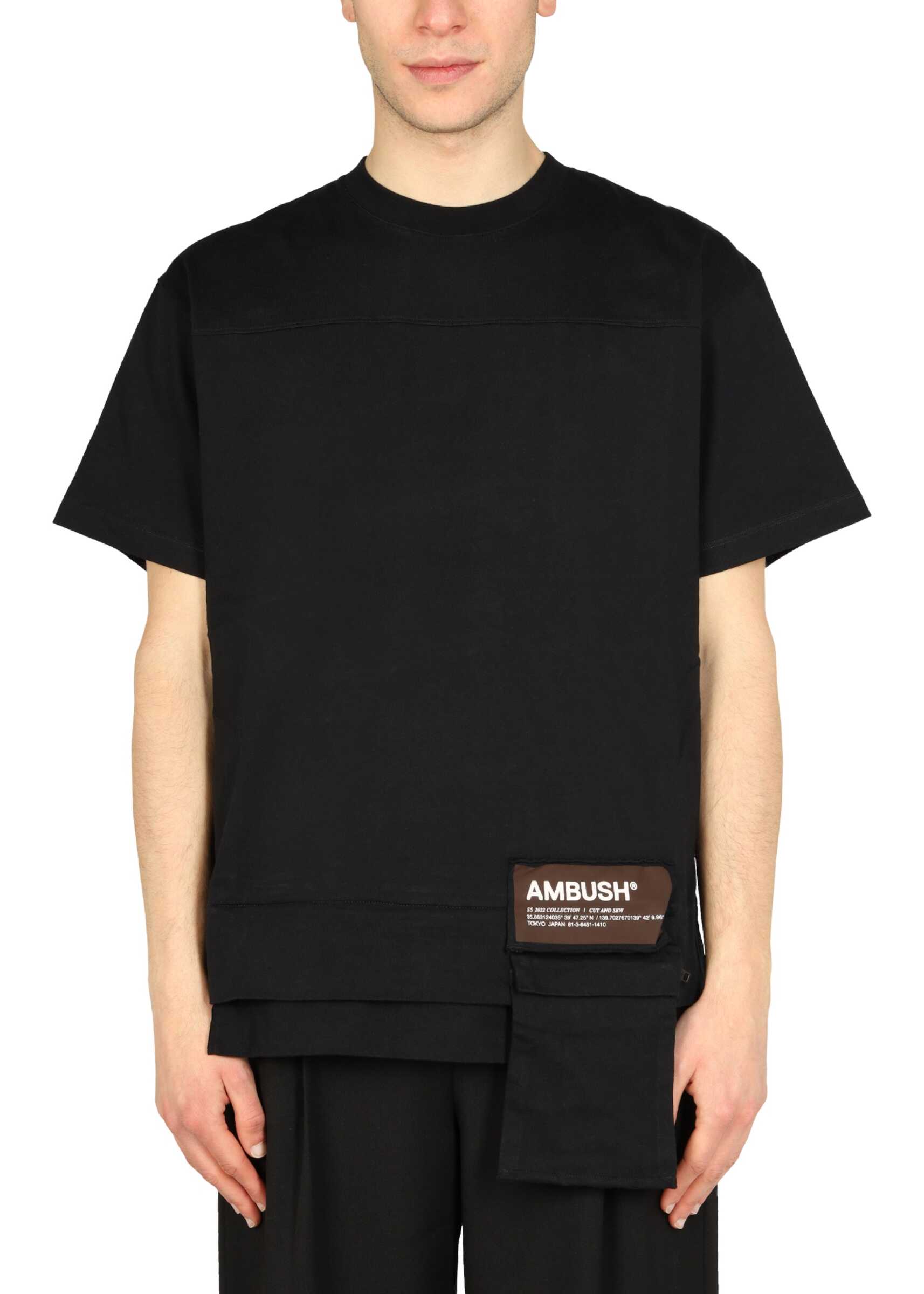 AMBUSH Pocket T-Shirt BLACK