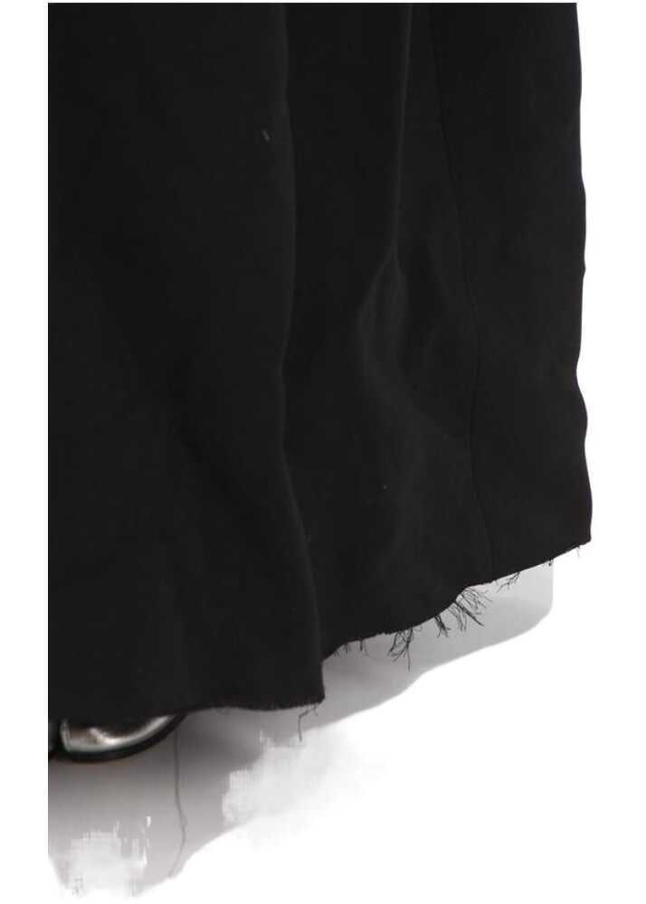 Paltoane Maison Margiela Mm0 Virgin Wool Double Brested Coat Black Femei (BM 8918339) 4