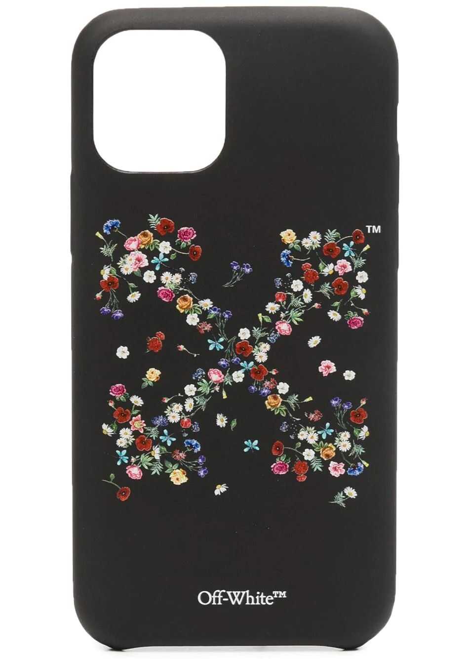 Off-White Floral Printed Carryover 11Pro Iphone Case Black image7